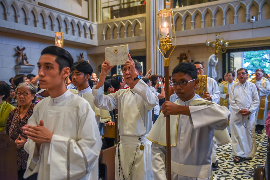 Opening and Blessing of Novena Church, Singapore | english